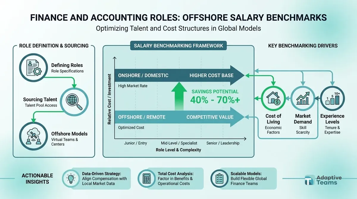 Infographic: Finance and accounting roles