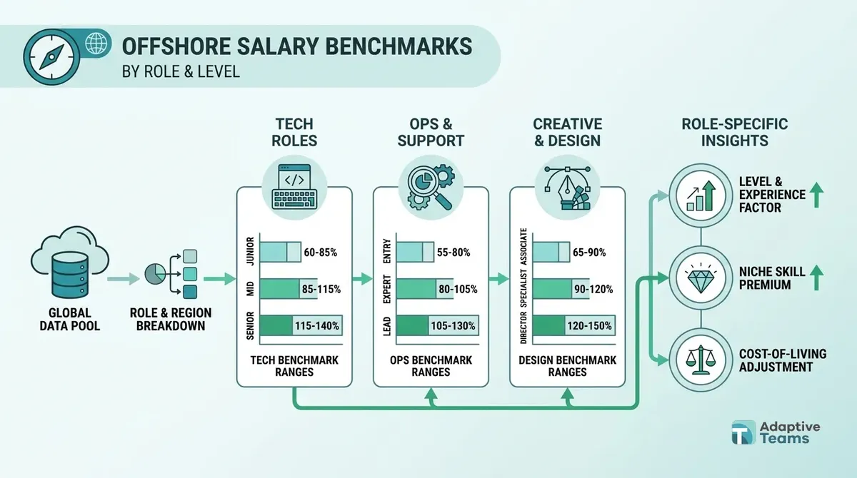 Infographic: Offshore salary benchmarks by role