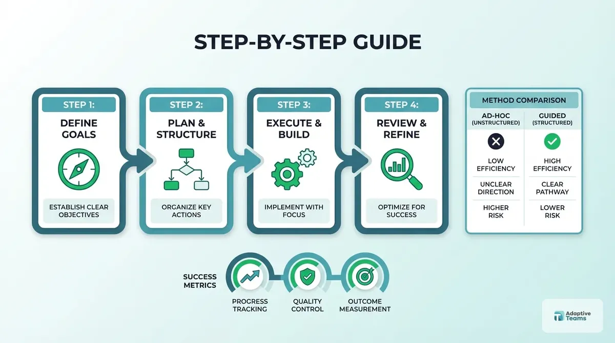 Infographic: Step-by-step guide to scaling a team without hiring full time