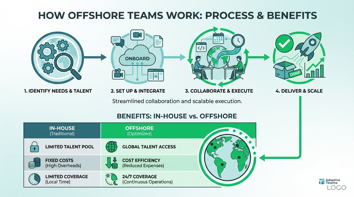 How Offshore Teams Work