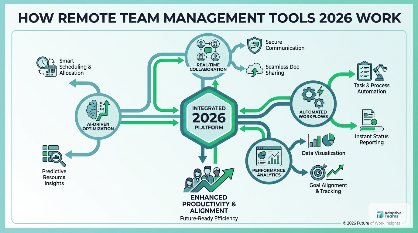 How Remote Team Management Tools 2026 Work