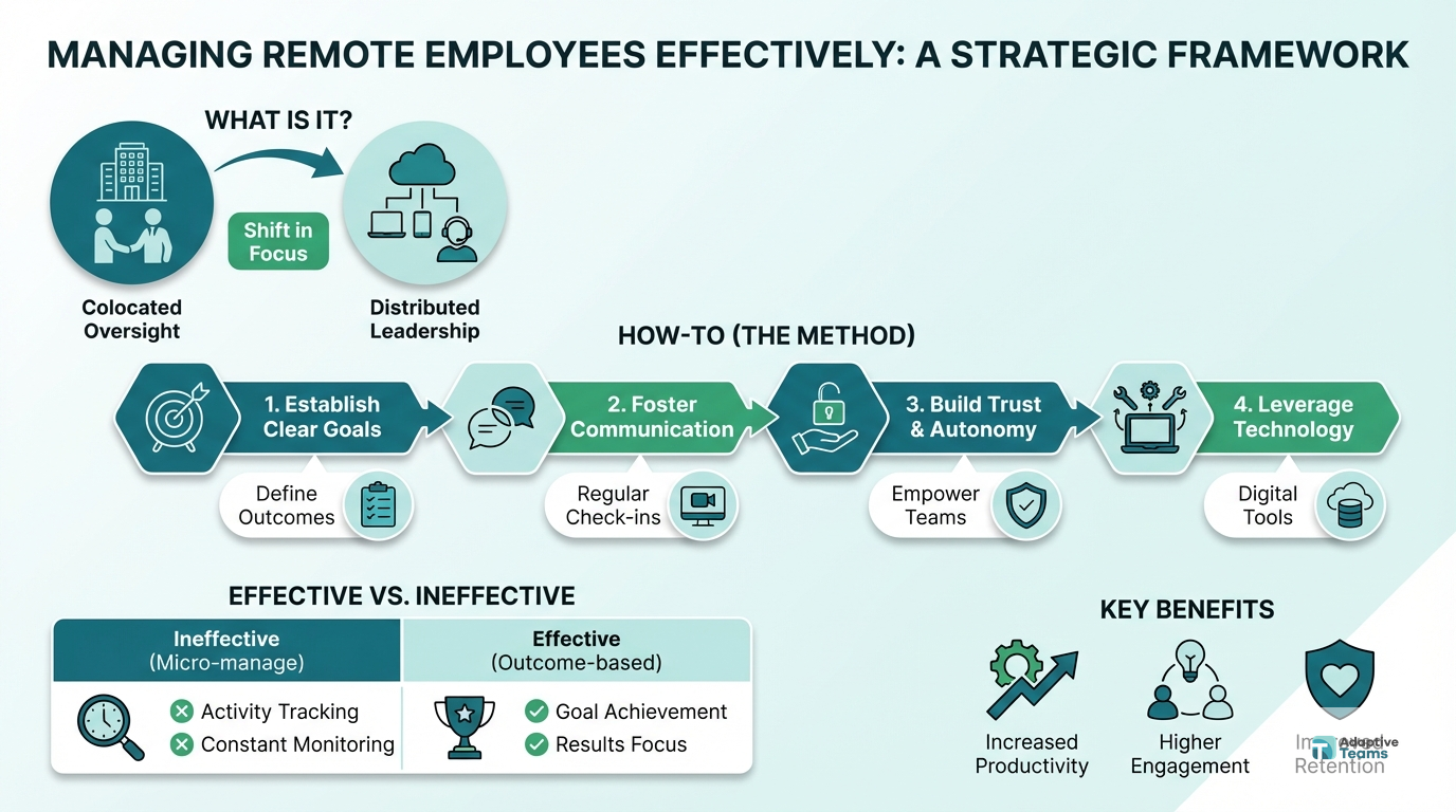 What Is How to Manage Remote Employees Effectively?