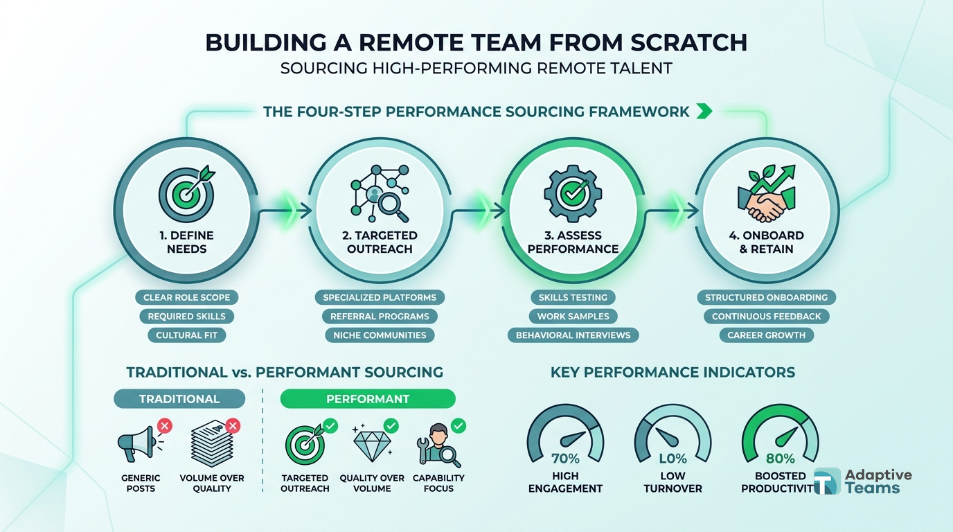 How to Source Remote Talent That Will Actually Perform