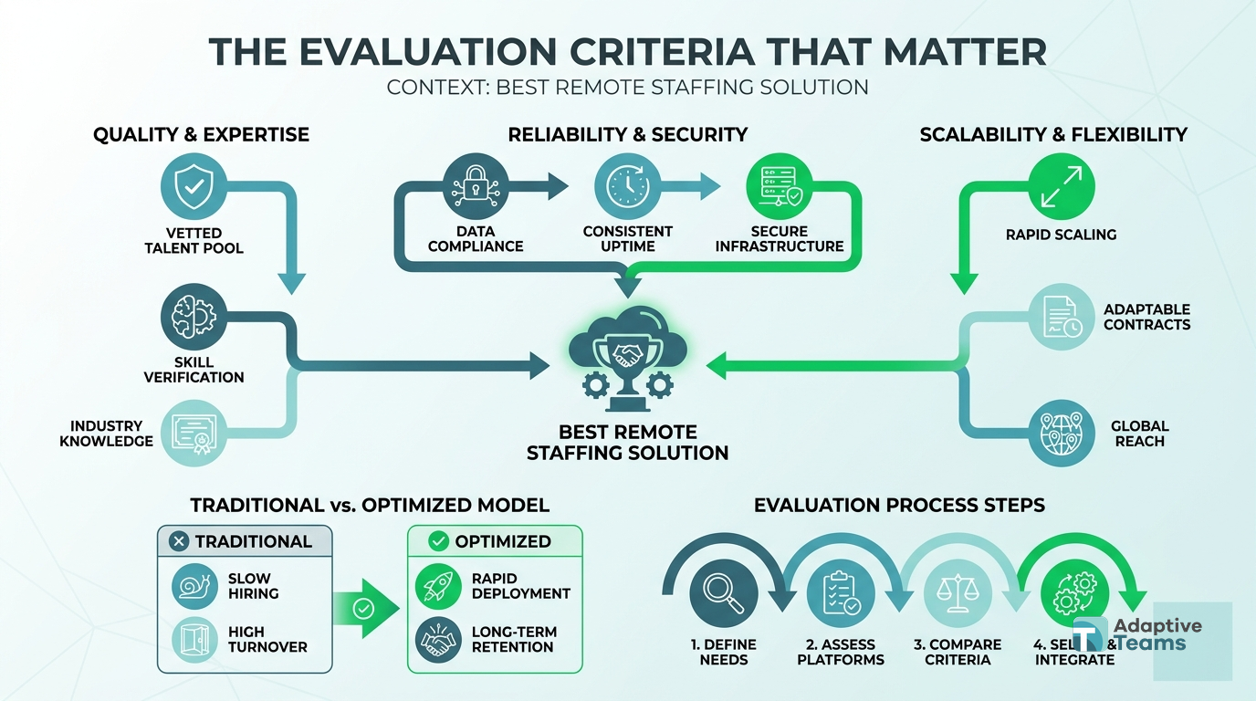 The evaluation criteria that matter