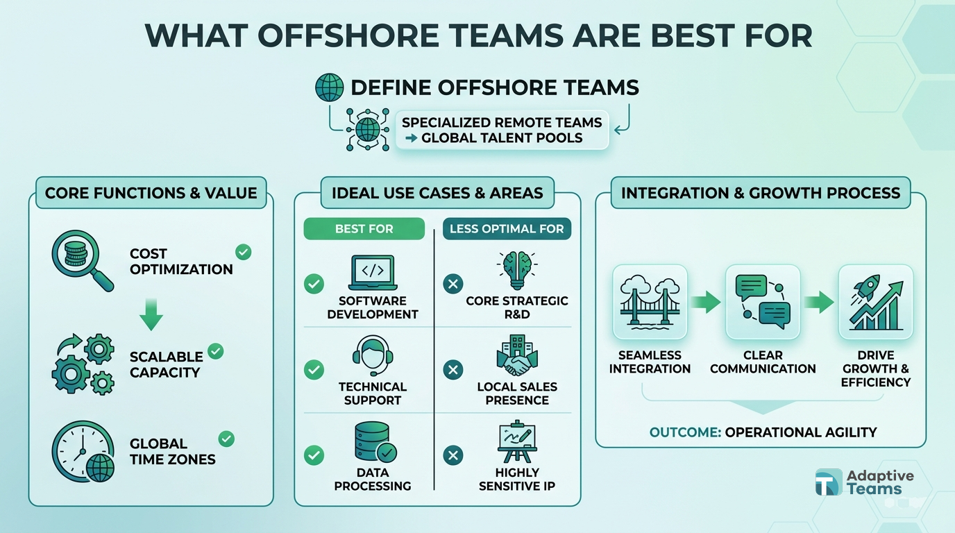 What offshore teams are best for