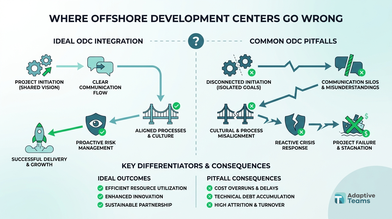 Where offshore development centers go wrong